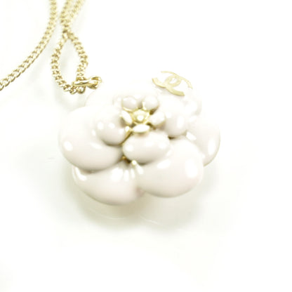 Chanel CC Camellia Flower Necklace 2 of 5