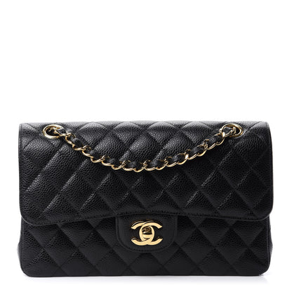 Chanel Caviar Quilted Small Double Flap Black 1 of 10