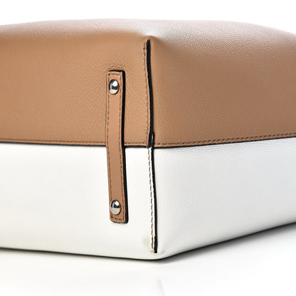 Burberry Soft Grain Calfskin Medium Belt Bag Light Camel Chalk White 8 of 11