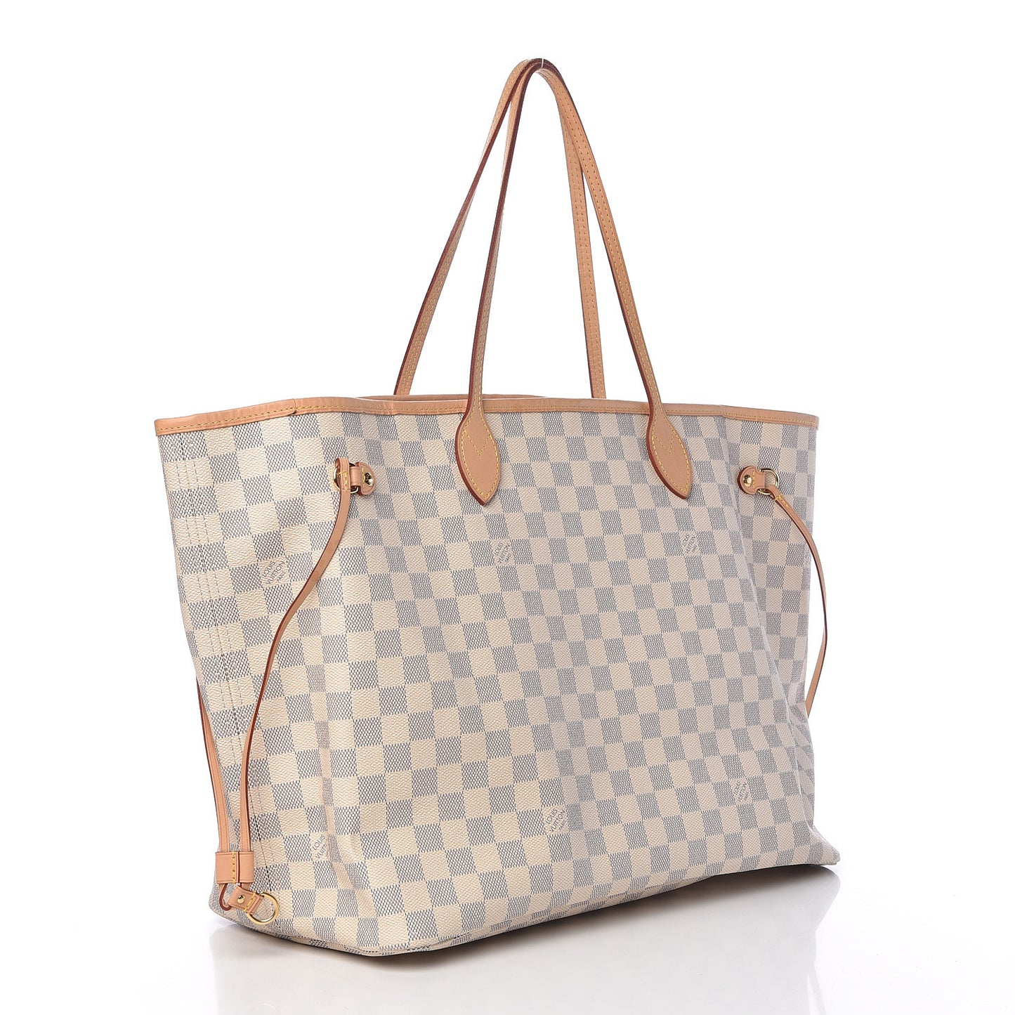 Damier Azur Neo Neverfull GM Rose Ballerine