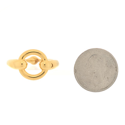 Hermes Mo Scarf Ring Gold 2 of 5