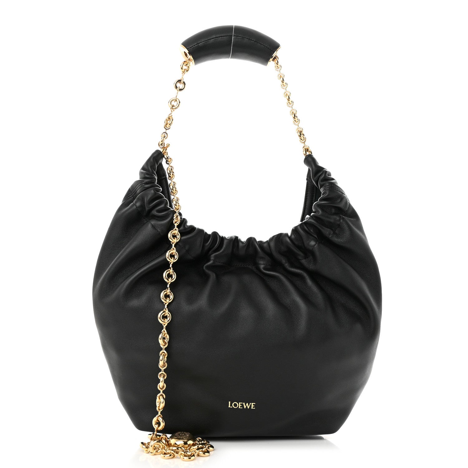 Loewe Nappa Small Squeeze Bag Black 1 of 9