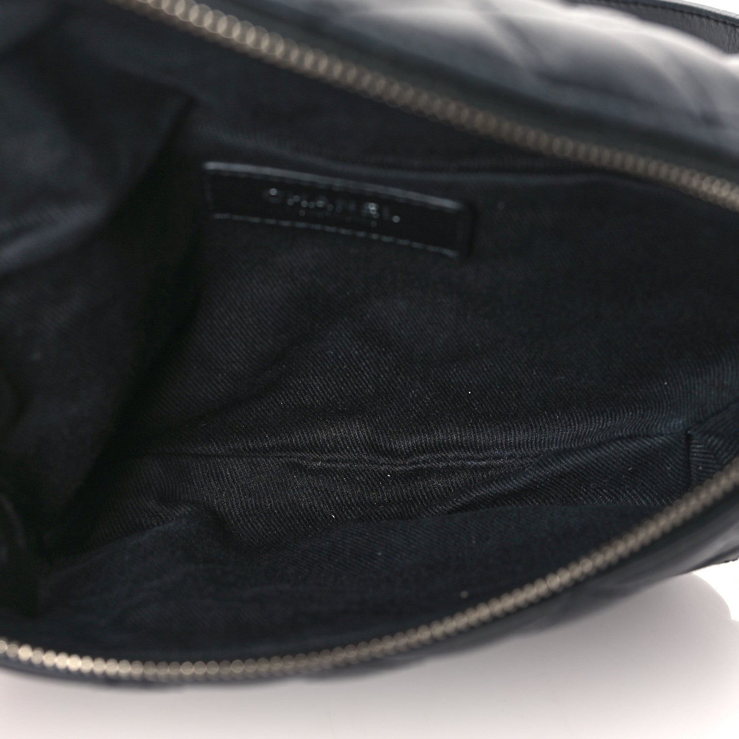 Chanel Calfskin Quilted Waist Belt Bag Black 5 of 10
