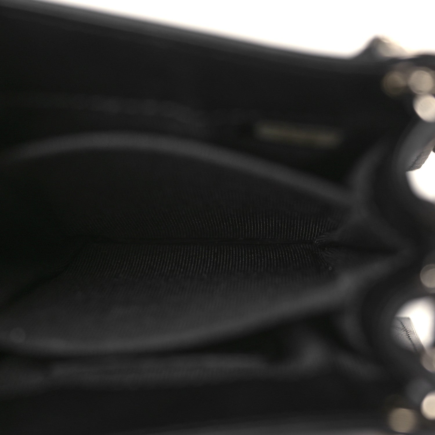 Chanel Patent CC Phone Holder Crossbody Black 5 of 9