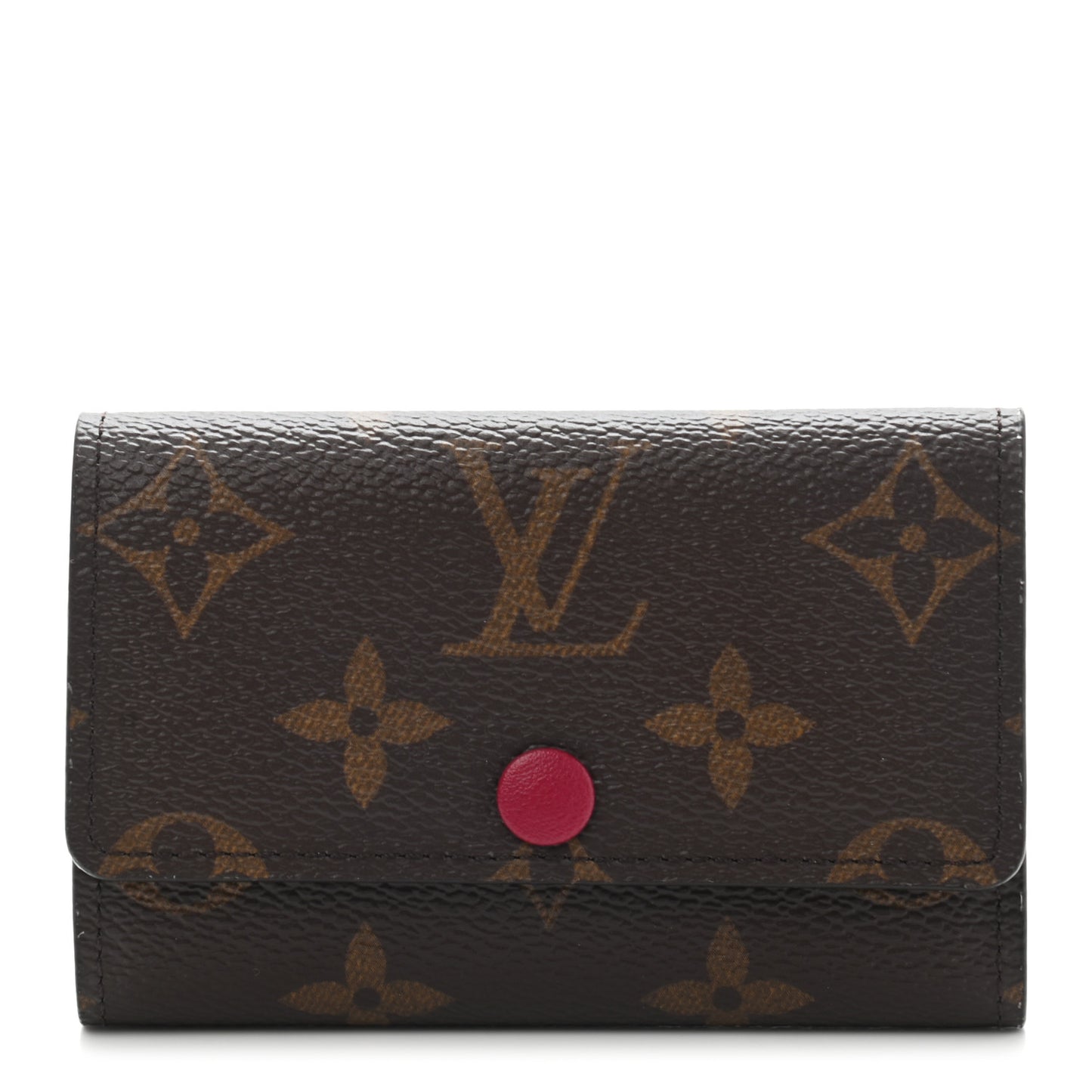 Monogram 6 Key Multicles Holder Fuchsia