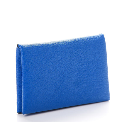Hermes Chevre Mysore Calvi Card Case Mykonos 3 of 8