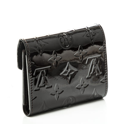 Louis Vuitton Vernis Victorine Wallet Amarante 3 of 7