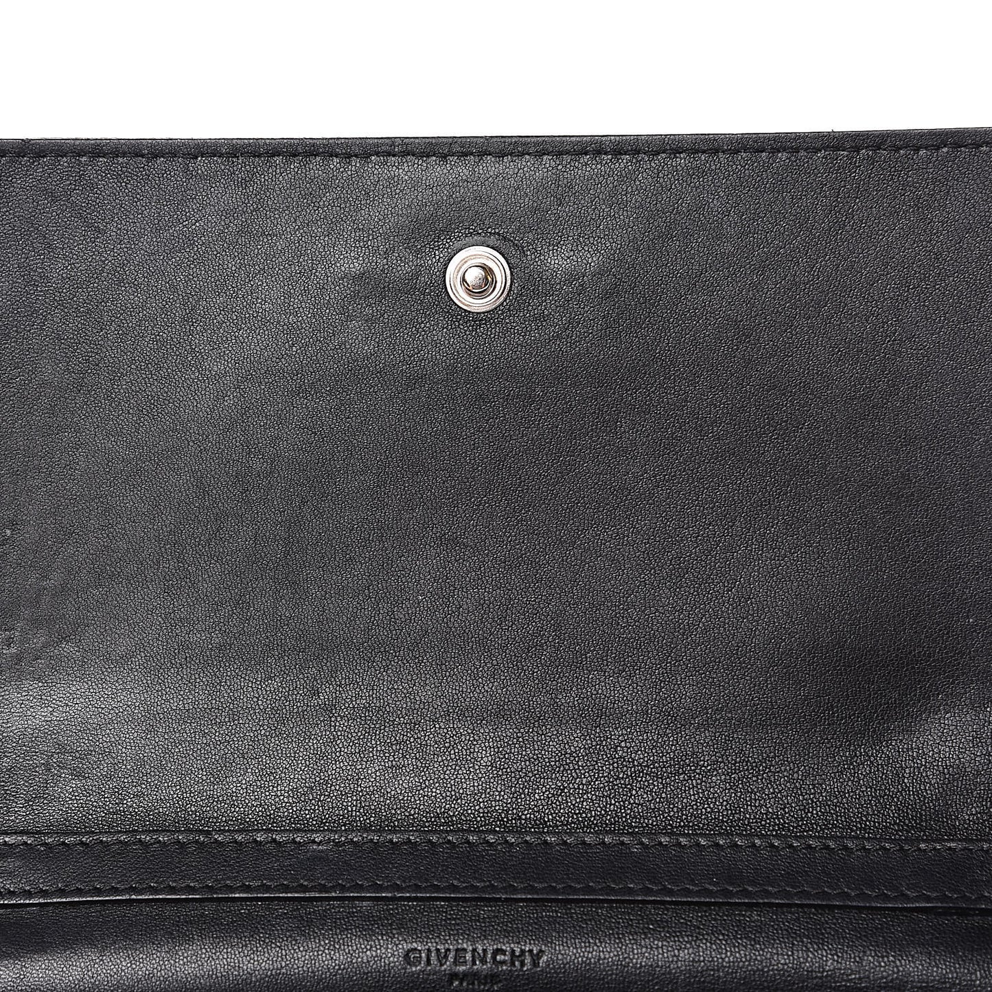 Sugar Goatskin Pandora Chain Wallet Black