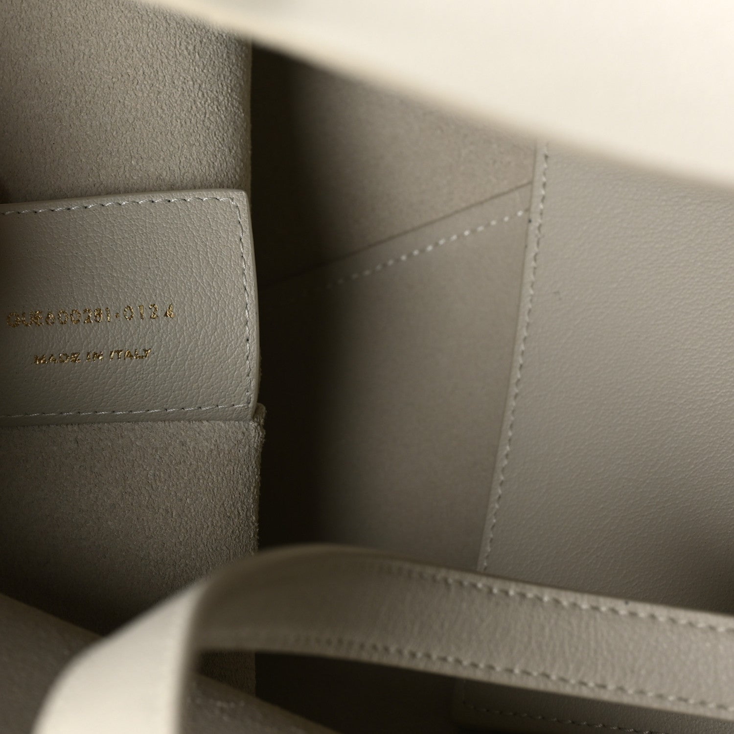 Saint Laurent Calfskin Large Shopping Tote Crema Soft 8 of 11