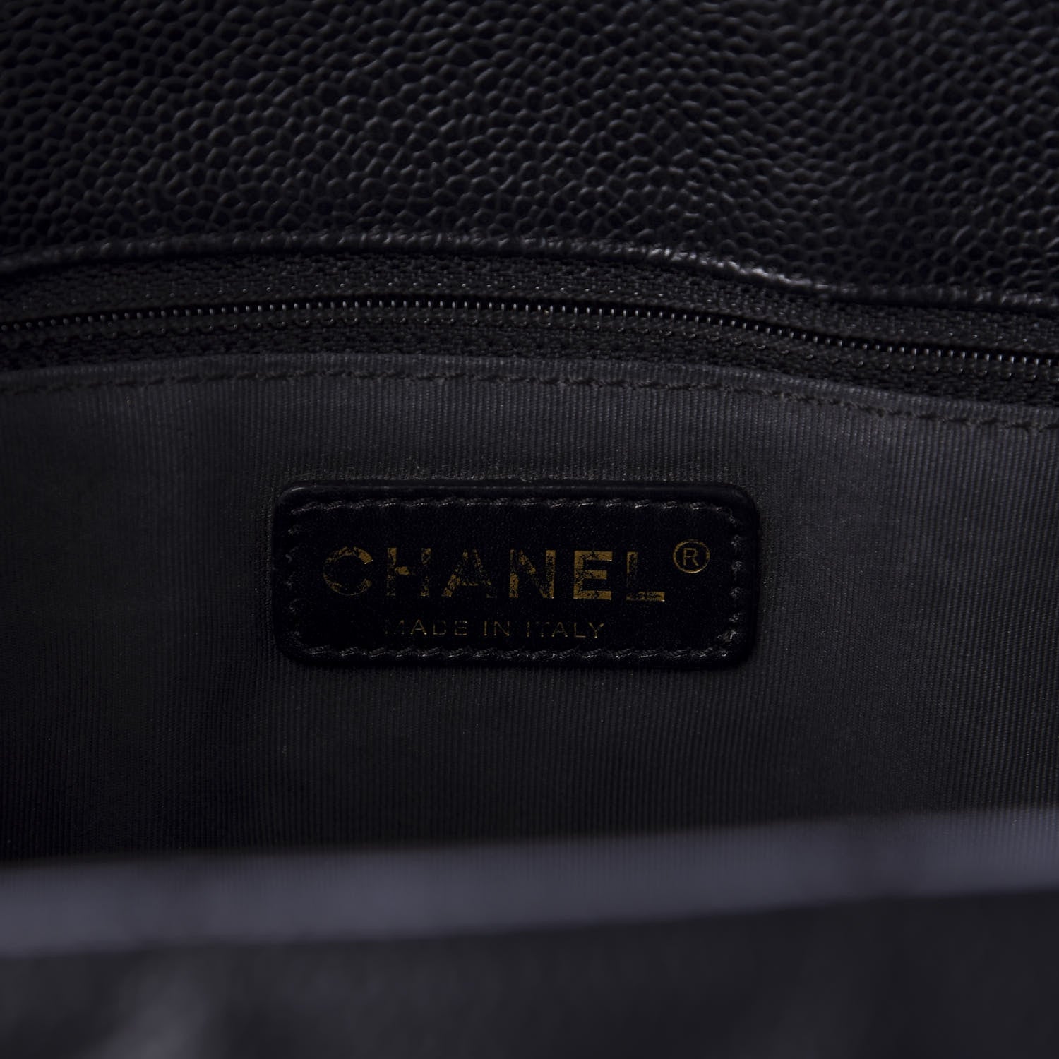 Chanel Caviar Quilted Grand Shopping Tote GST Black 8 of 12