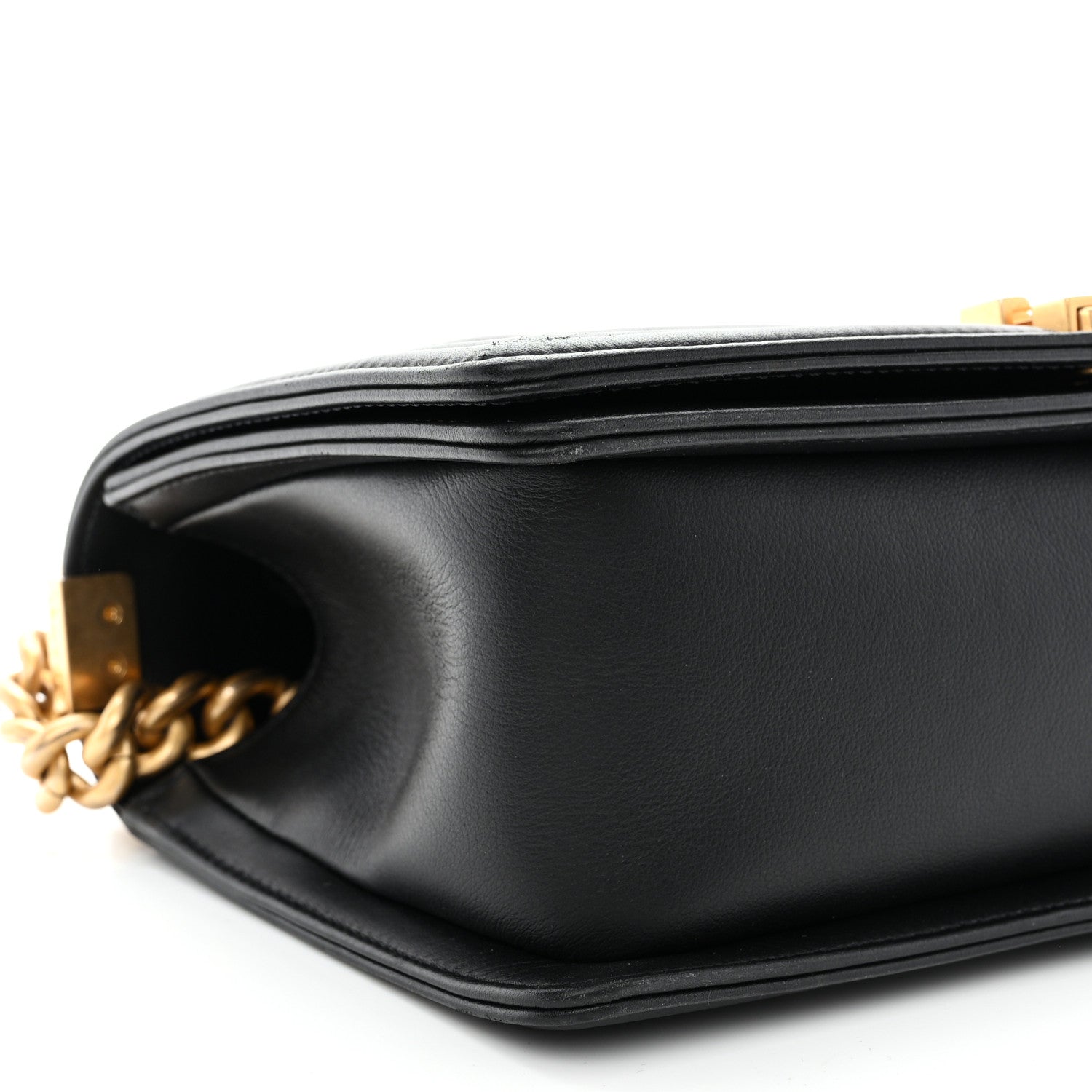 Chanel Calfskin Quilted Medium Boy Flap Black 9 of 10