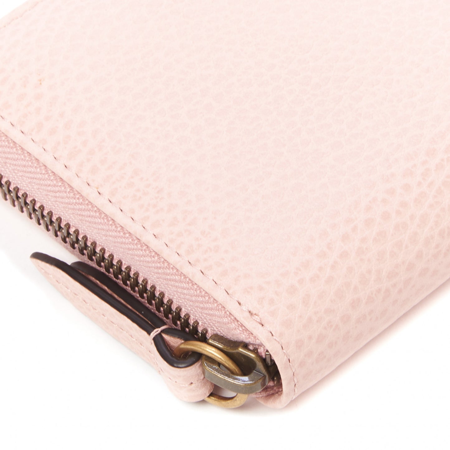 Calfskin Butterfly Farfalla Zip Around Wallet Perfect Pink