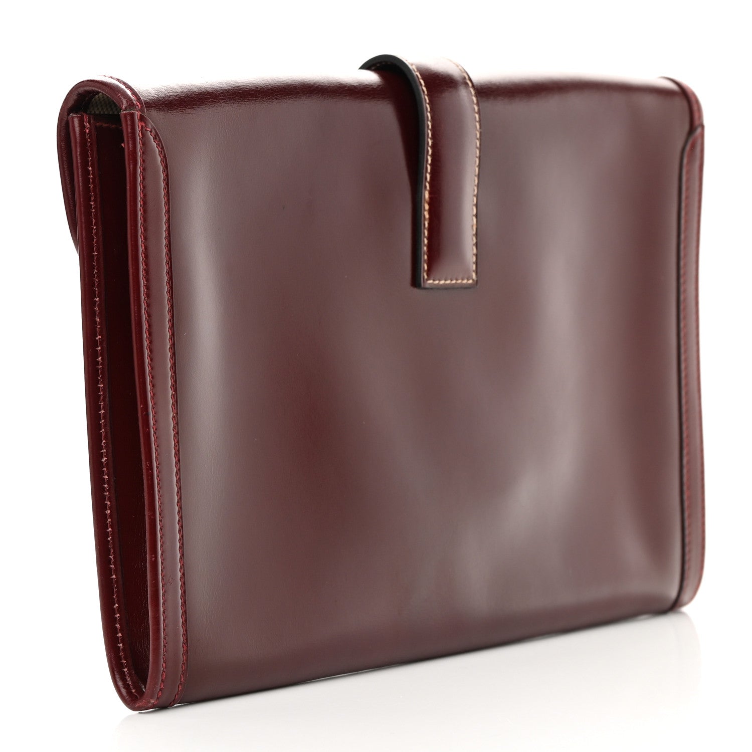 Hermes Box Jige PM Clutch Rouge H 3 of 14