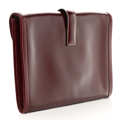 Hermes Box Jige PM Clutch Rouge H 3 of 14