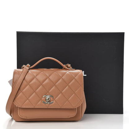 Chanel Caviar Quilted Medium Business Affinity Flap Brown 11 of 11