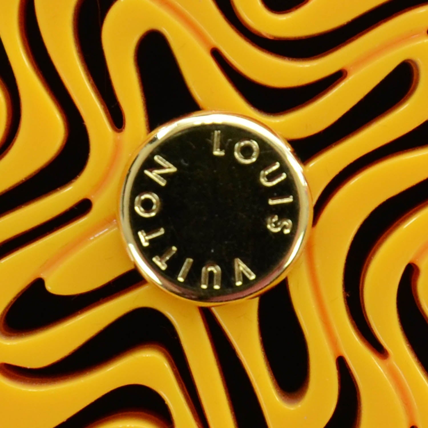 Louis Vuitton Resin Naif Bag Charm Jaune Passion 5 of 5