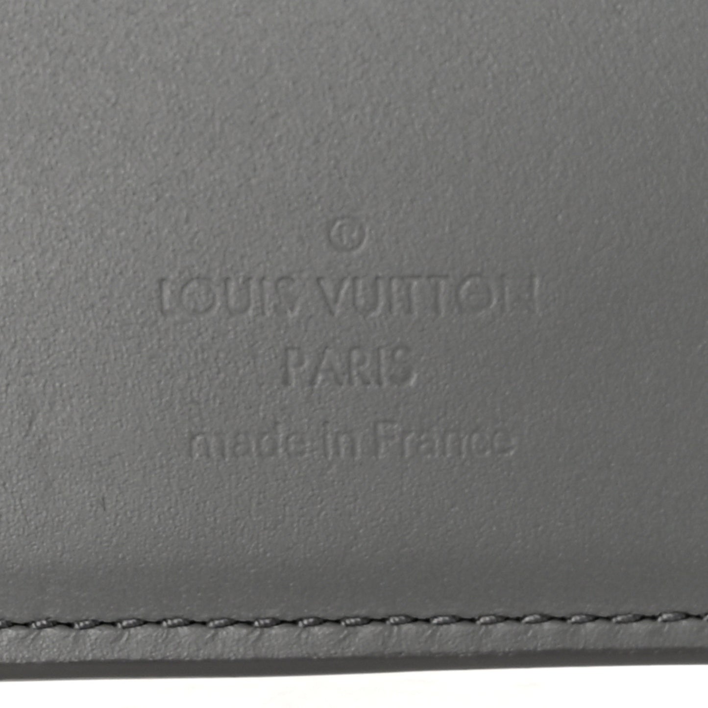 Calfskin Monogram Shadow Multiple Wallet Anthracite Gray