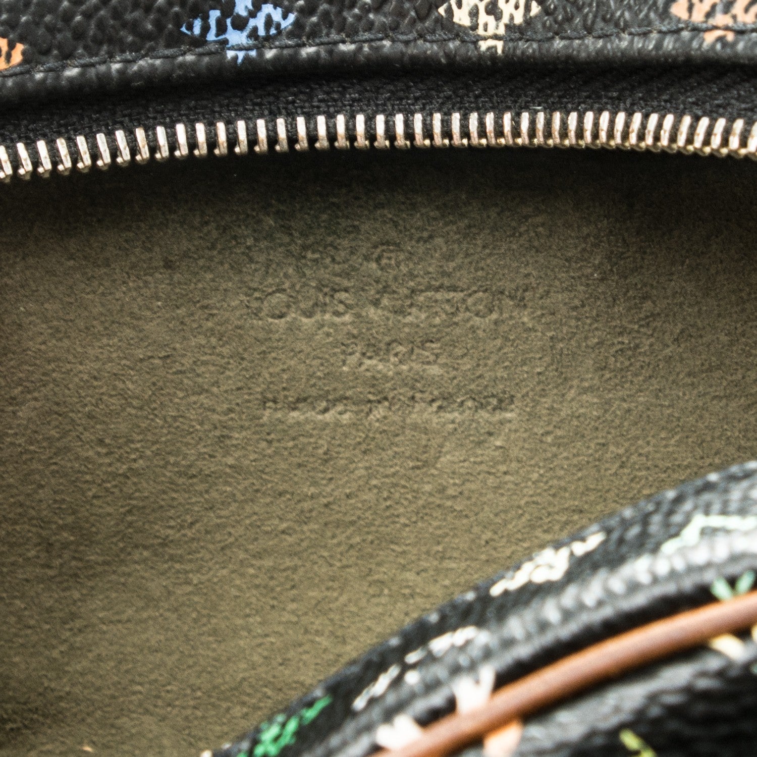 Louis Vuitton Monogram Multicolor Trousse Wapity Black 6 of 7