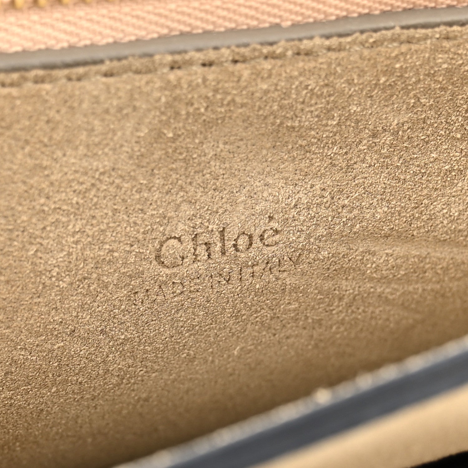 Chloe Suede Calfskin Medium Faye Shoulder Bag Mustard Brown 6 of 15