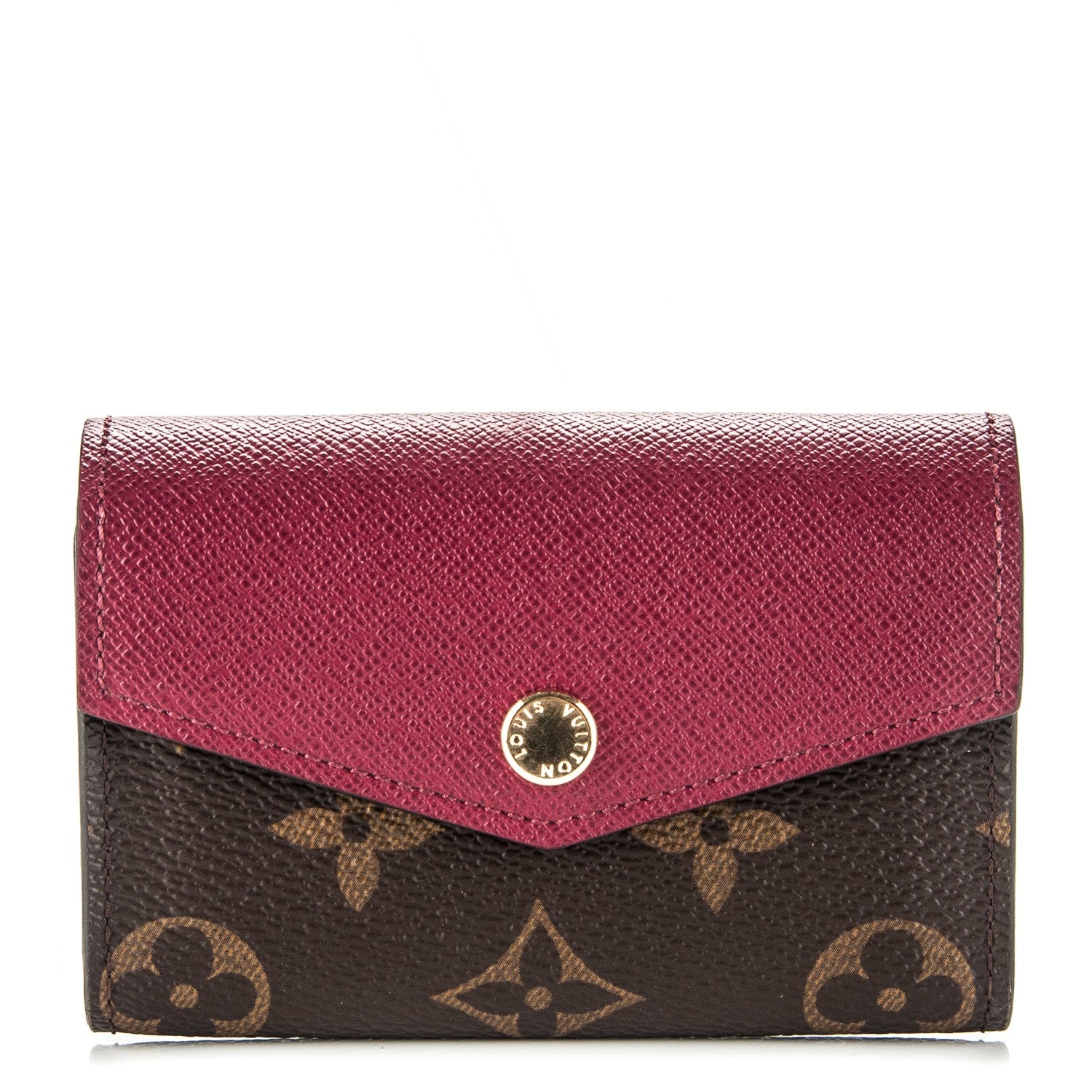 Louis Vuitton Monogram Sarah Multicartes Fuchsia 1 of 7