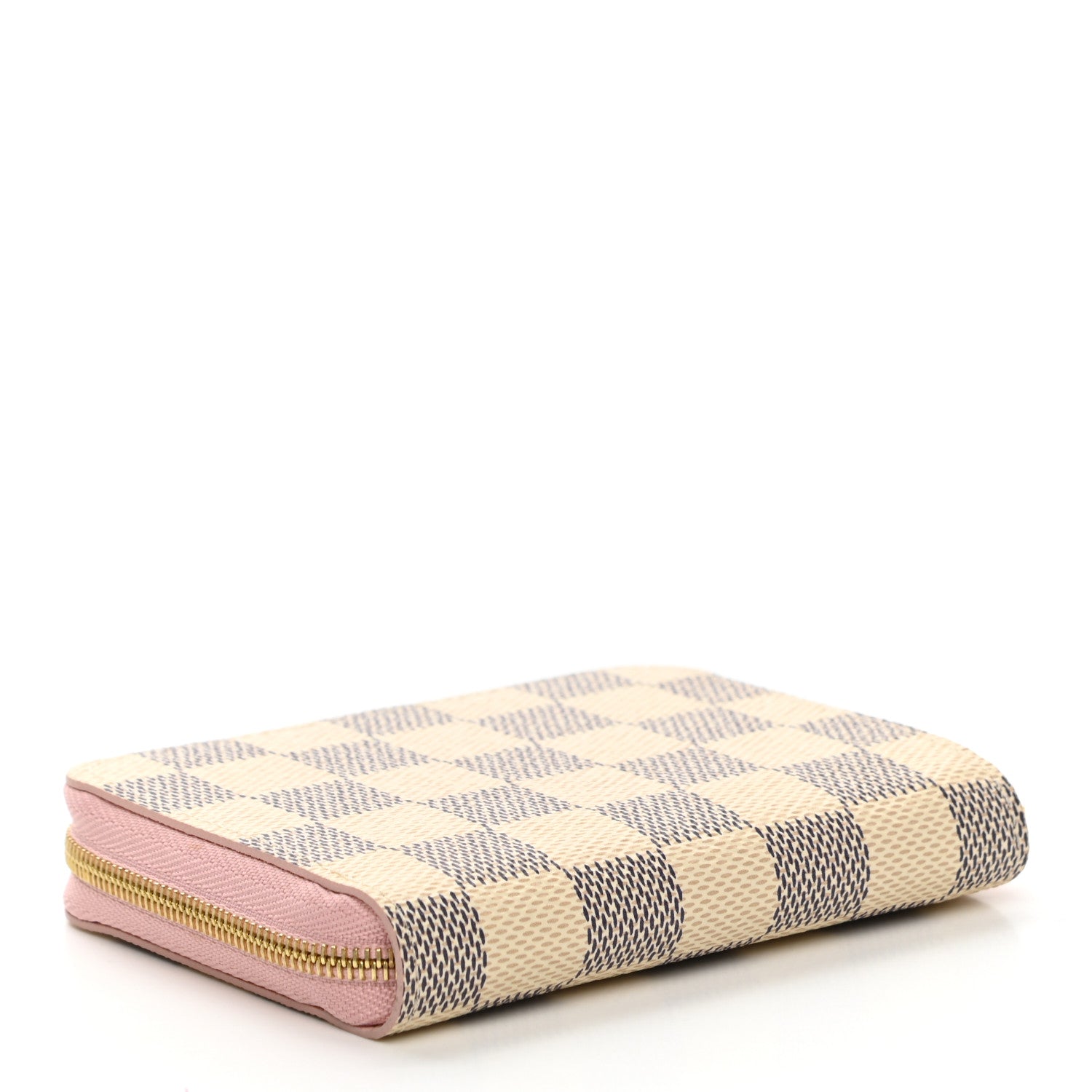 Louis Vuitton Damier Azur Zippy Coin Purse Rose Ballerine 4 of 7