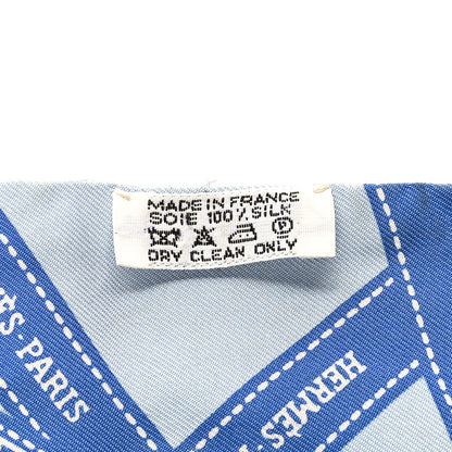 Hermes Silk Bolduc Twilly Bleu 3 of 6