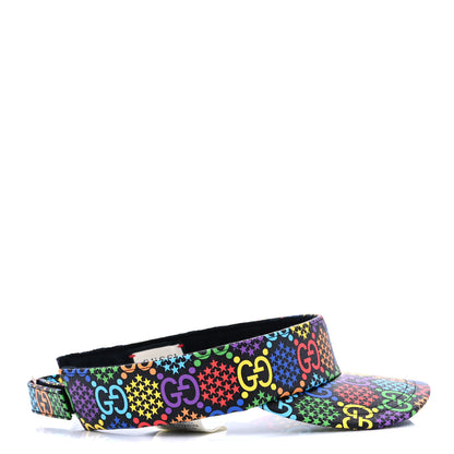 Gucci GG Supreme Monogram Psychedelic Izzy Visor M Black Multicolor 3 of 8