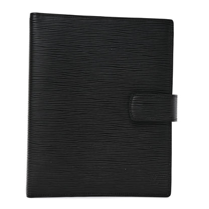 Louis Vuitton Epi Large Ring Agenda Black 1 of 7