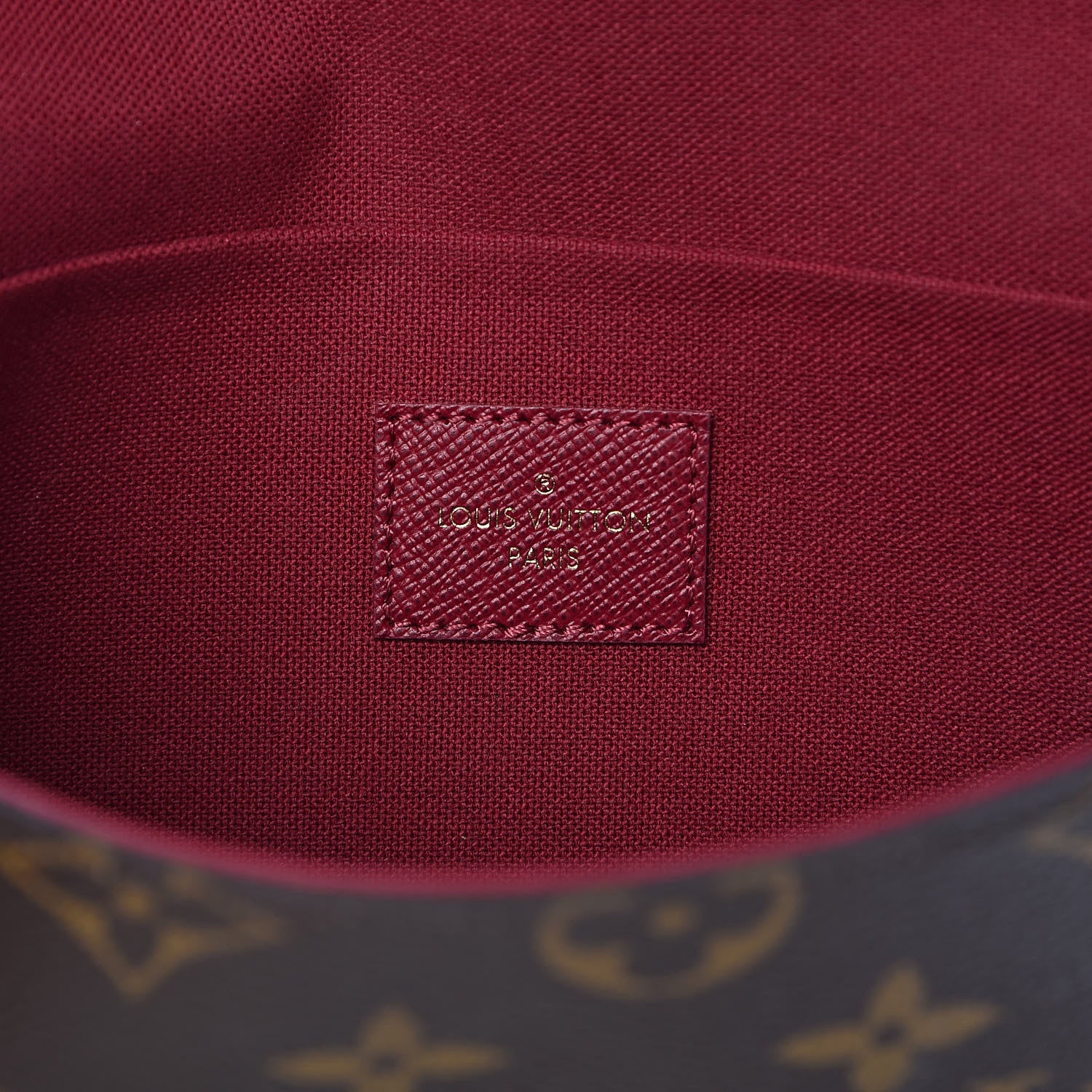 Louis Vuitton Monogram Pochette Felicie Chain Wallet Fuchsia 7 of 13