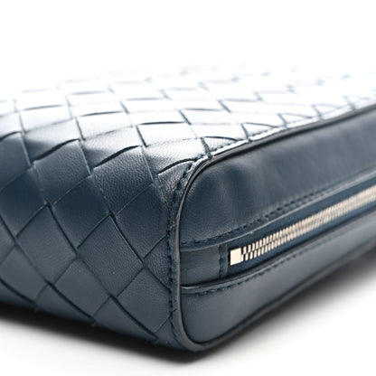 Bottega Veneta Nappa Intrecciato Crossbody Bag Navy 8 of 8