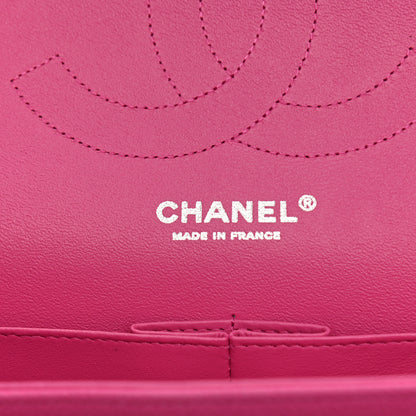 Chanel Iridescent Caviar Quilted Jumbo Double Flap Pink 5 of 10