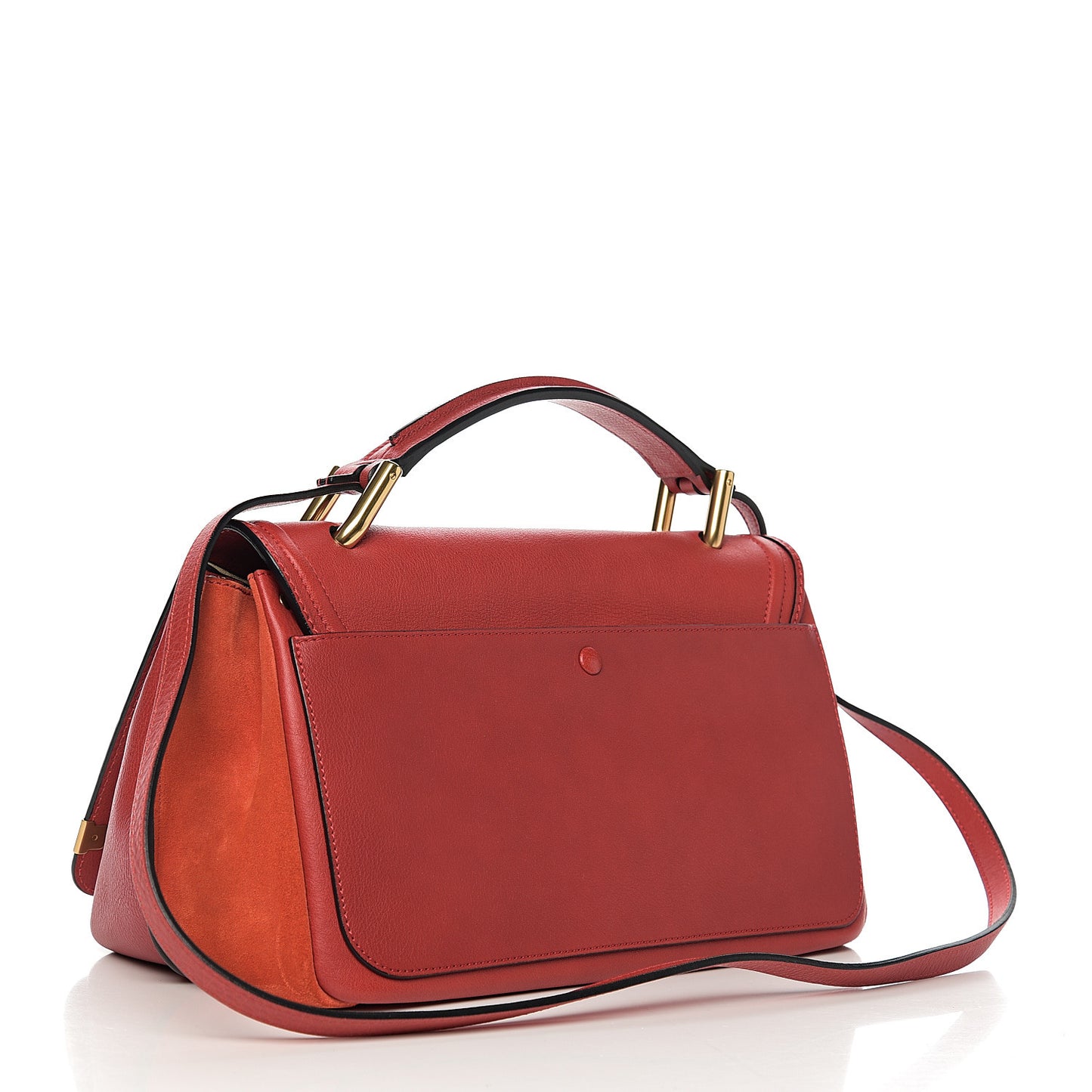 Smooth Calfskin Medium Indy Shoulder Bag Poppy