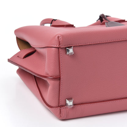 MCM Grained Calfskin Medium Milla Tote Pink 10 of 16