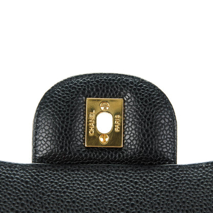 Chanel Caviar Quilted Maxi Single Flap Black 5 of 8