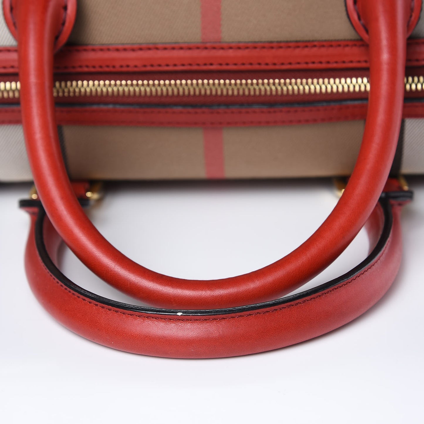 House Check Medium Alchester Military Red