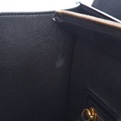 Celine Bullhide Drummed Calfskin Micro Tri-Color Luggage Antarctic 8 of 14