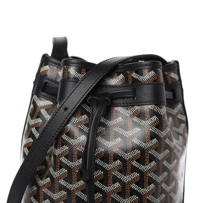 Goyard Goyardine Petit Flot Bucket Bag PM Black 10 of 10