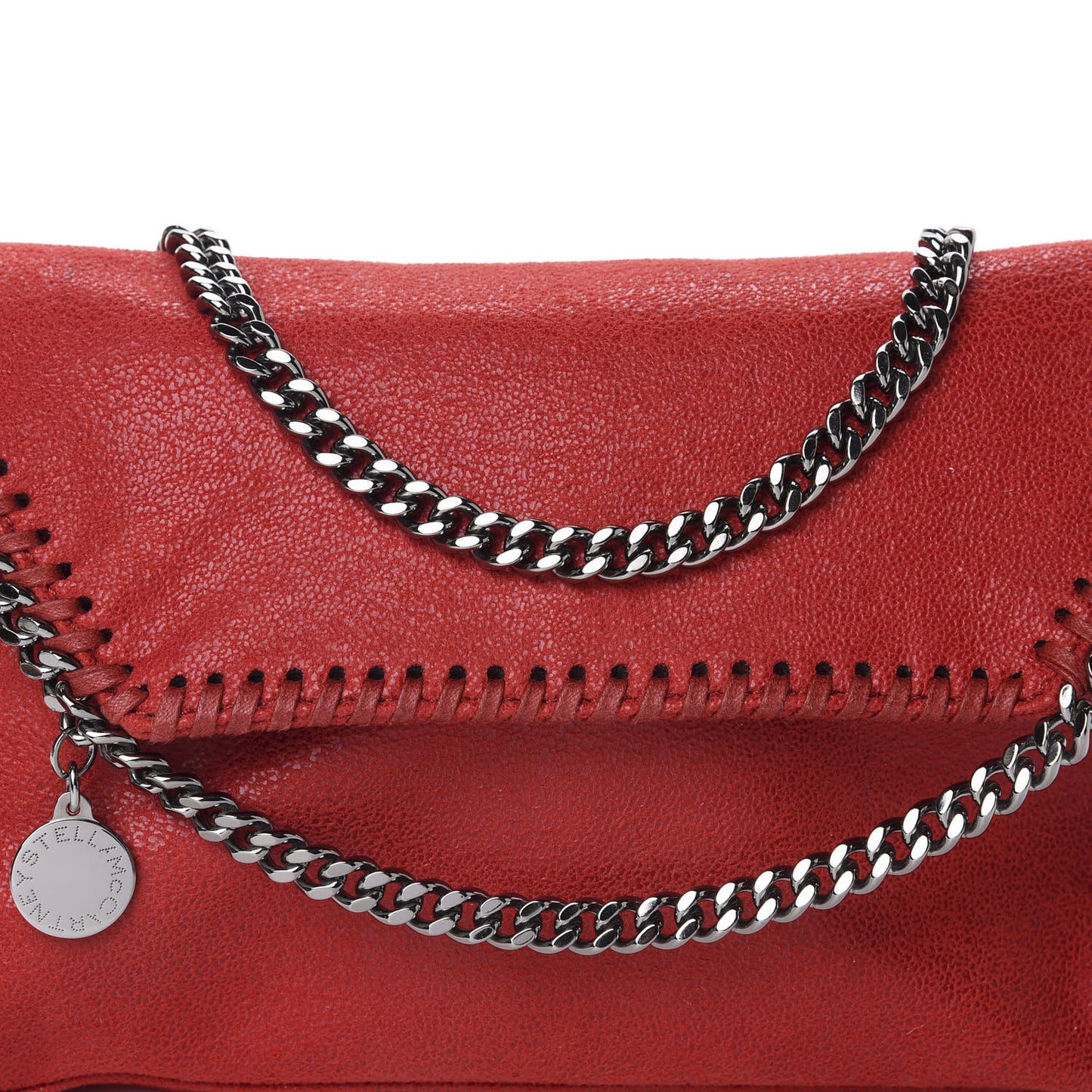 Shaggy Deer Falabella Mini Crossbody Bag Red