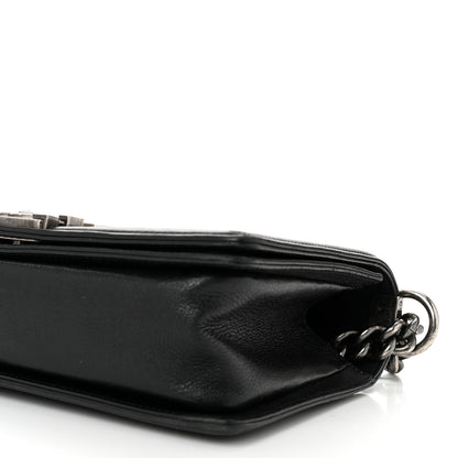 Chanel Calfskin Quilted Medium Boy Flap Black 10 of 10