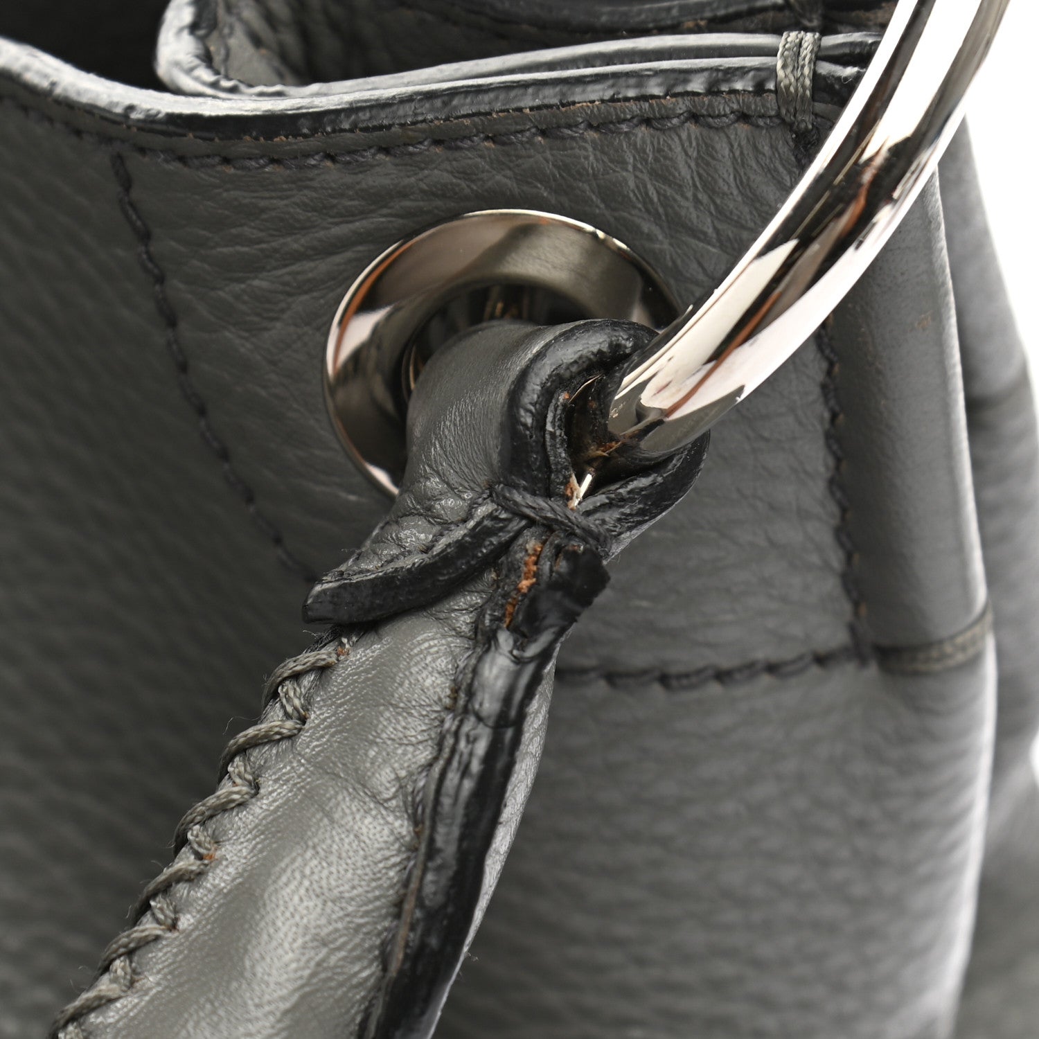 Prada Vitello Daino Hobo Argilla 12 of 12