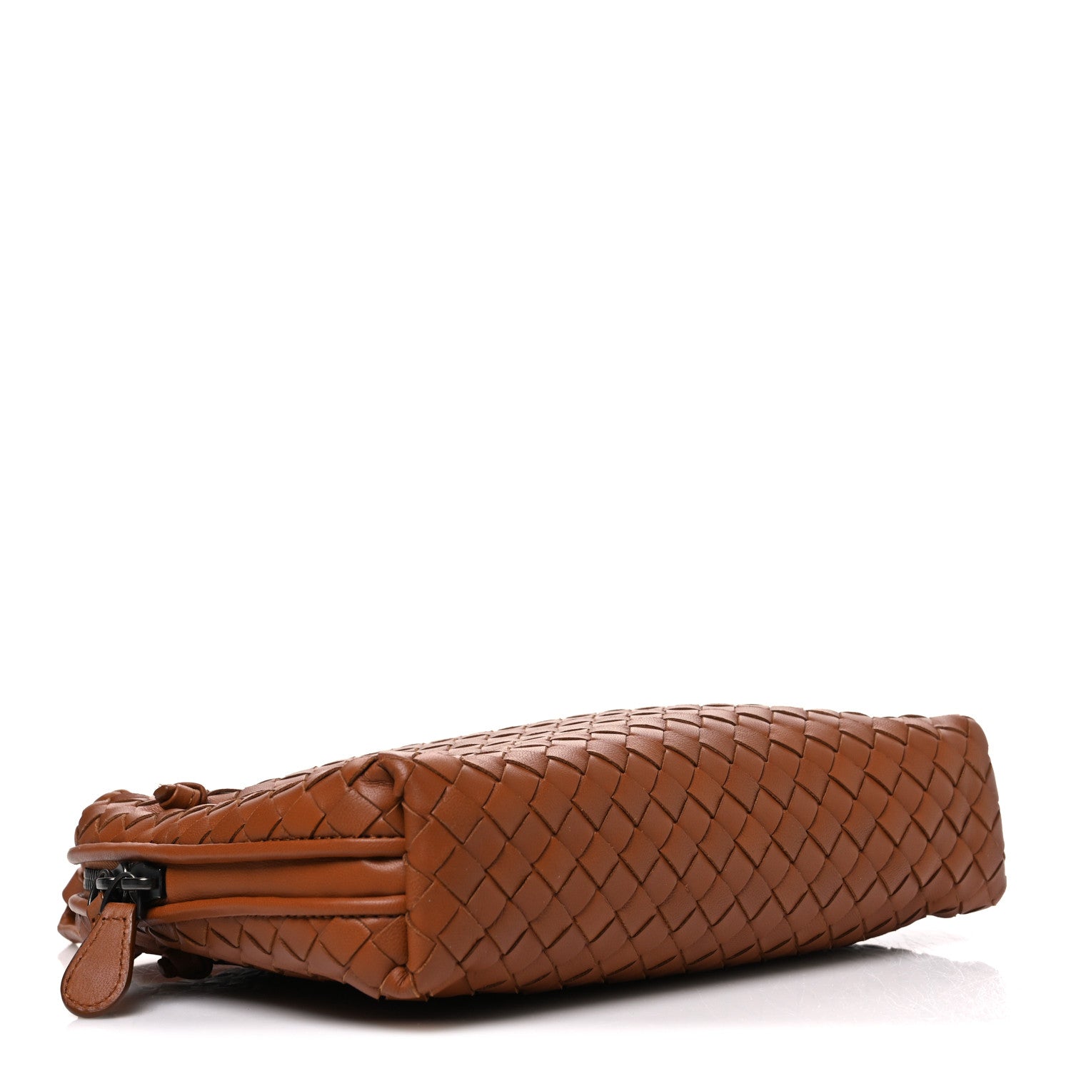 Bottega Veneta Nappa Intrecciato Nodini Crossbody Messenger Noce 4 of 11