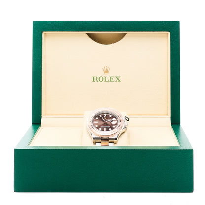 Rolex Stainless Steel 18K Everose Gold 40mm Yacht-Master Watch Chocolate 126621 5 of 5