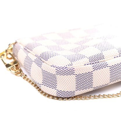 Louis Vuitton Damier Azur Mini Pochette Accessories 7 of 8