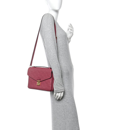 Louis Vuitton Empreinte Pochette Metis Rose Bruyere 2 of 10