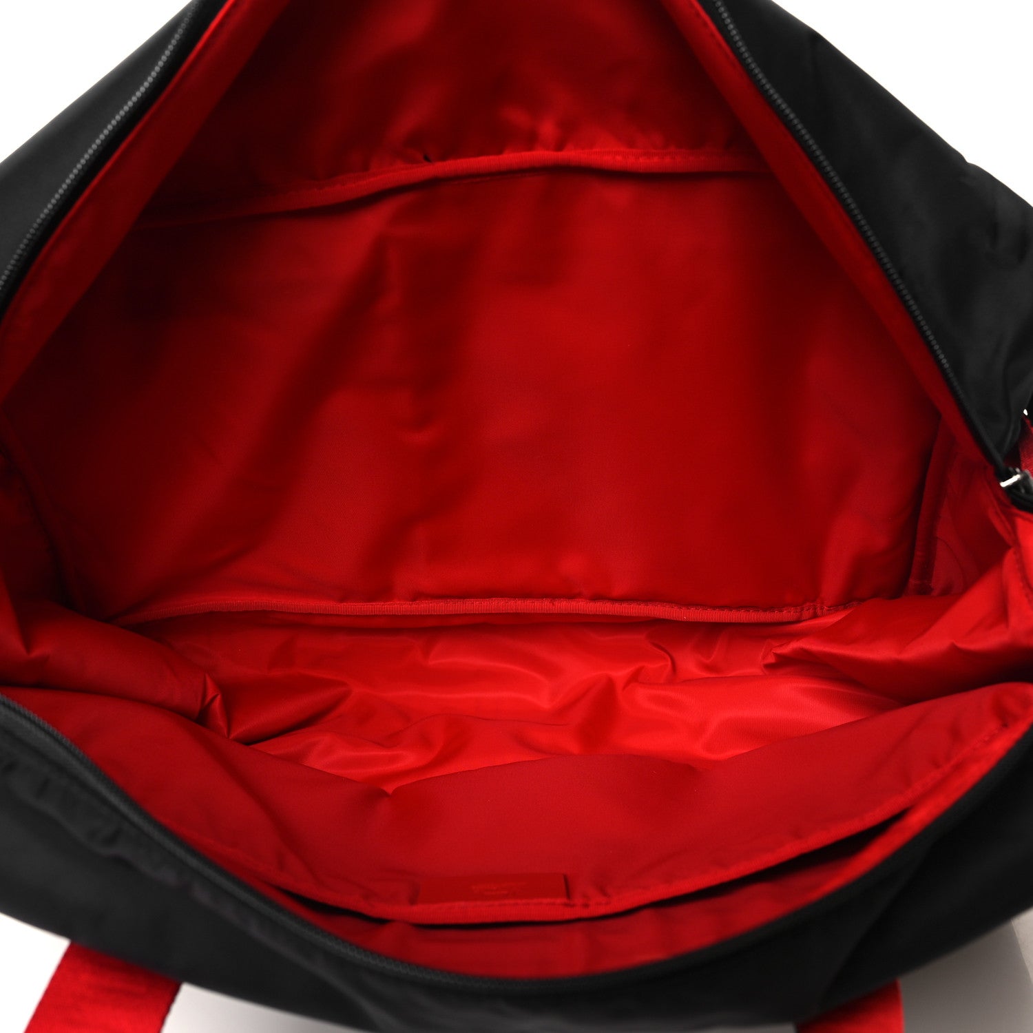 Christian Louboutin Nylon Sneaker Sole Loubideal Duffle Bag Loubi Black 4 of 10