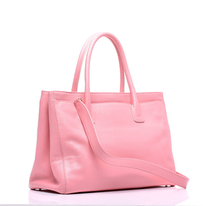 Chanel Calfskin Cerf Shopper Tote Pink 2 of 10