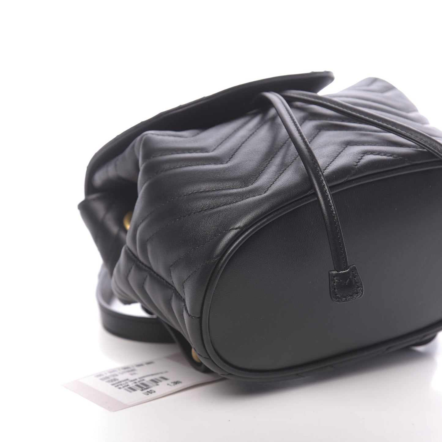 Calfskin Matelasse GG Marmont Flap Backpack Black