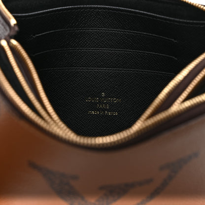 Louis Vuitton Reverse Monogram Giant Double Zip Pochette 5 of 7