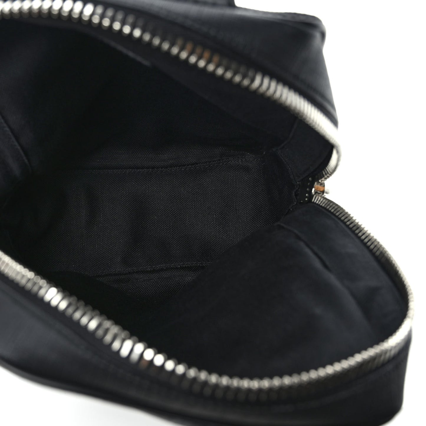 GG Supreme Monogram Web Belt Bag Black Grey