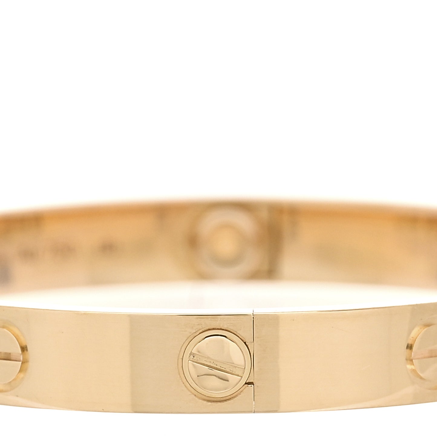 18K Yellow Gold LOVE Bracelet 16